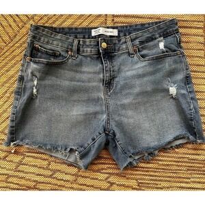 Signature Levi Strauss midrise shorts, light wash size extra large